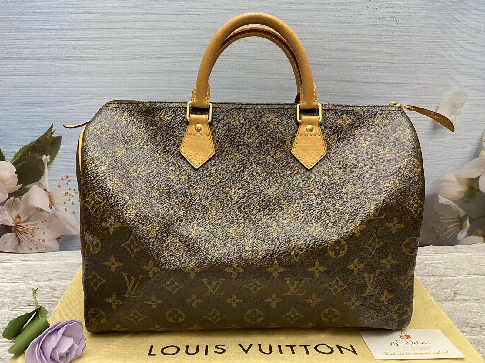 Louis Vuitton Speedy 35 Monogram Doctor Style Handbag (AA2008) – AE Deluxe  LLC®
