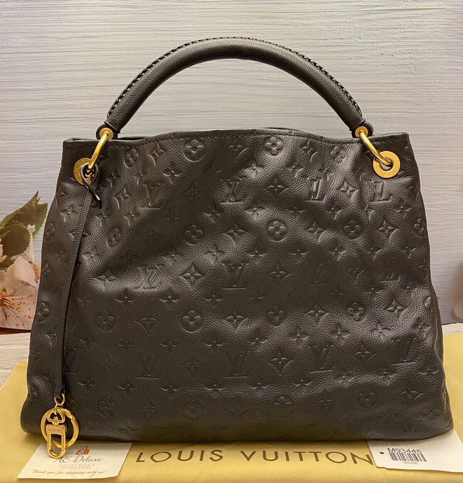 Louis Vuitton Artsy MM Empreinte Infini Shoulder Tote Purse(CA2182)