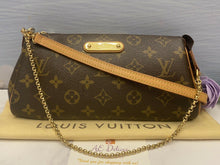 Load image into Gallery viewer, Louis Vuitton Eva Monogram Clutch Crossbody (SD2121)+ Dust Bag