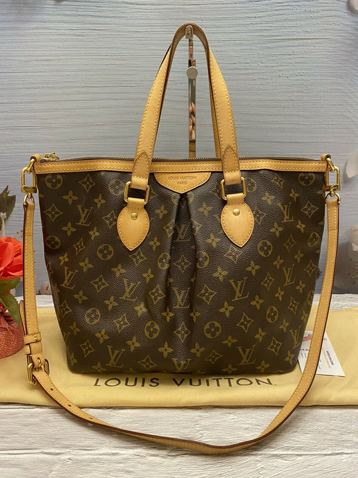 Louis Vuitton Palermo PM Monogram Shoulder Purse Crossbody (AH0134)