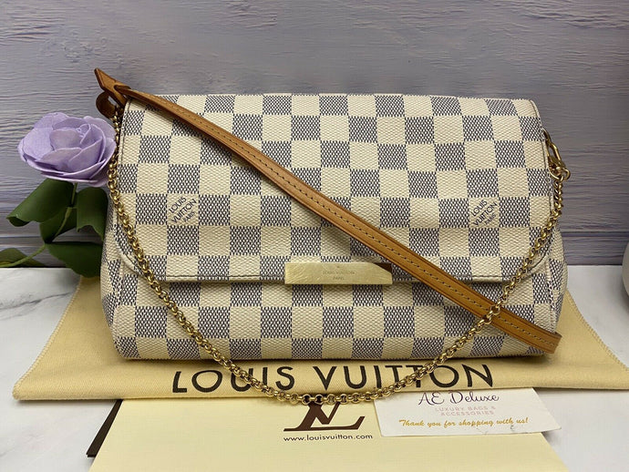 Louis Vuitton Favorite MM Damier Azur (DU2125)