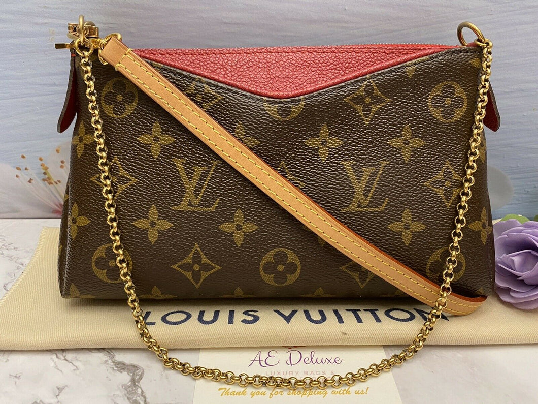 Louis-Vuitton Monogram Pallas Clutch