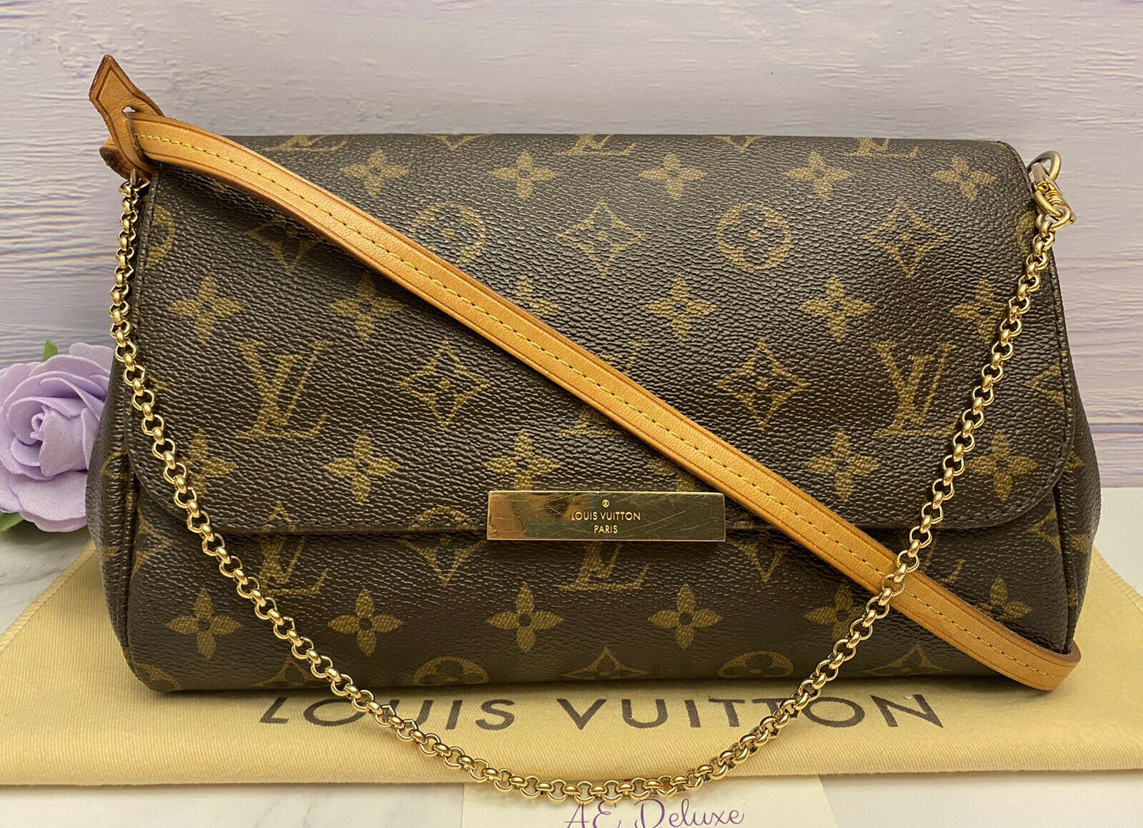 Louis Vuitton Favorite MM Monogram Clutch (DU2177) – AE