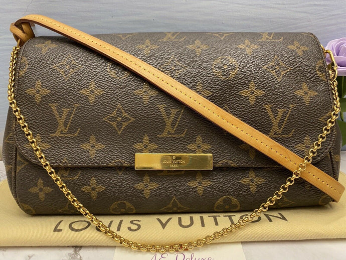 Louis Vuitton Favorite MM Monogram Clutch (FL2182)