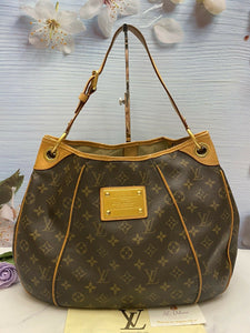 Louis Vuitton Galliera PM Monogram Shoulder Bag Tote Purse (MI3088)