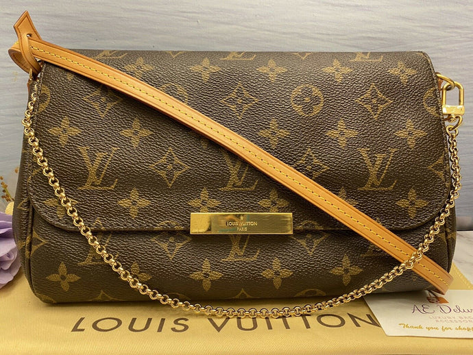 Louis Vuitton Favorite MM Monogram Clutch (DU3155)