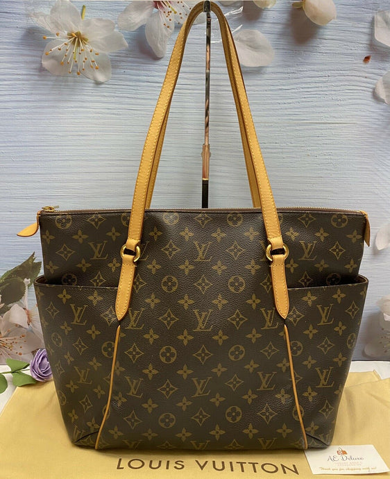 Louis Vuitton Totally MM Monogram Shoulder Purse Handbag (FL2152)