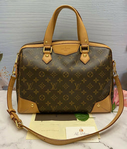 Louis Vuitton Retiro PM Monogram 2 Way Purse Bag (MB4142)