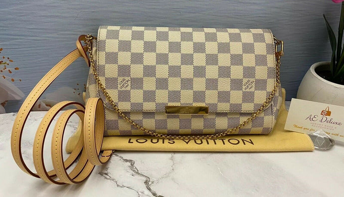 Louis Vuitton Favorite MM Damier Azur (SD1124)