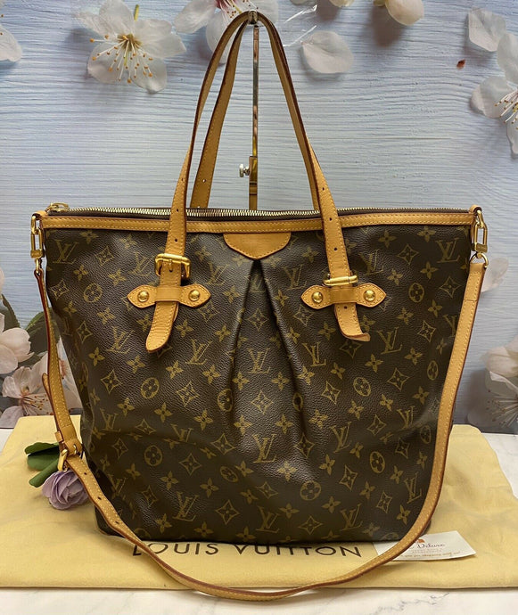 Louis Vuitton Palermo GM Monogram Hobo Large Tote Bag (MI0029)